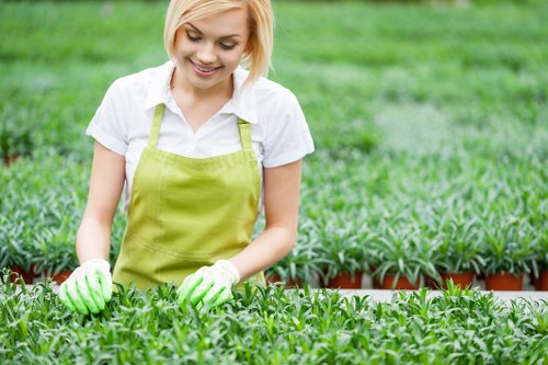 Marketing cookie preferences for a garden service website